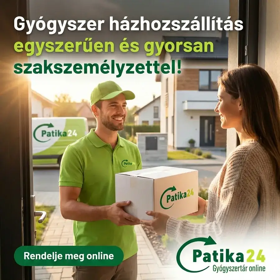 Patika24 · gyógyszer-házhozszállítás kreatív