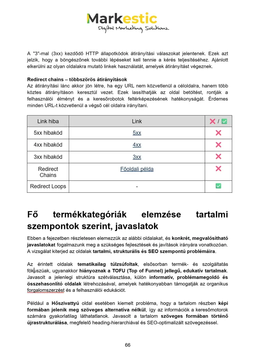 SEO-audit, 4. oldal
