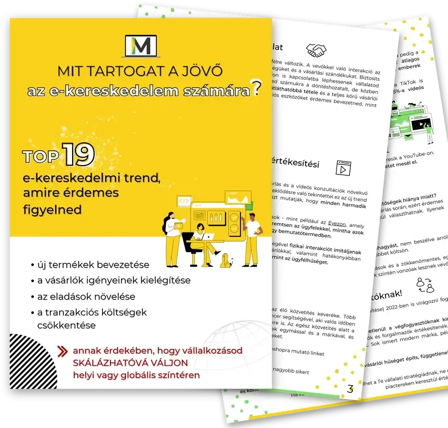 Az e-book borítója és belső oldalai