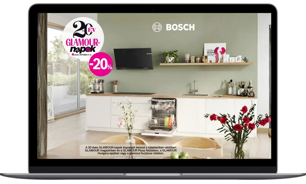 Glamour Napok kampány-kreatívok és érkezési oldal, Bosch
