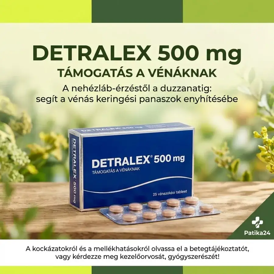 Patika24 · Detralex hirdetési kreatív