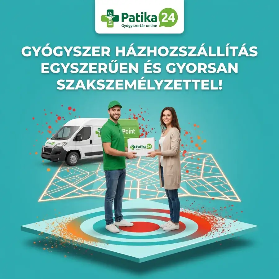 Patika24 · gyógyszer-házhozszállítás kreatív
