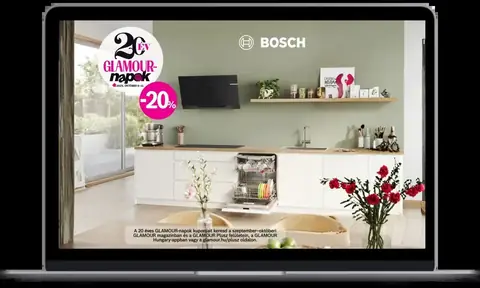 Bosch: Glamour Napok kampány és landing