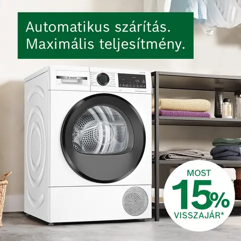 Bosch: Szárítógép promóció