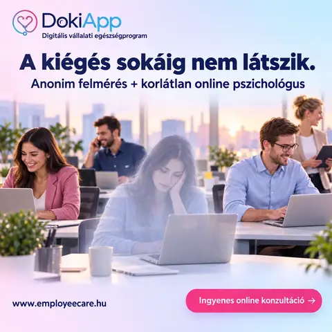DokiApp: „A kiégés sokáig nem látszik.”