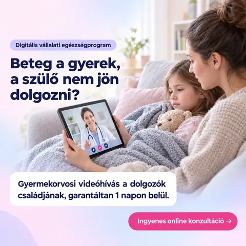 DokiApp: „Beteg a gyerek?” gyermekorvosi videóhívás