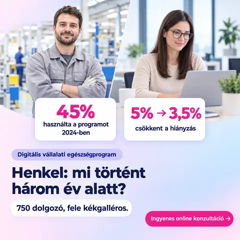 DokiApp: Henkel-esettanulmány: 45% kihasználtság