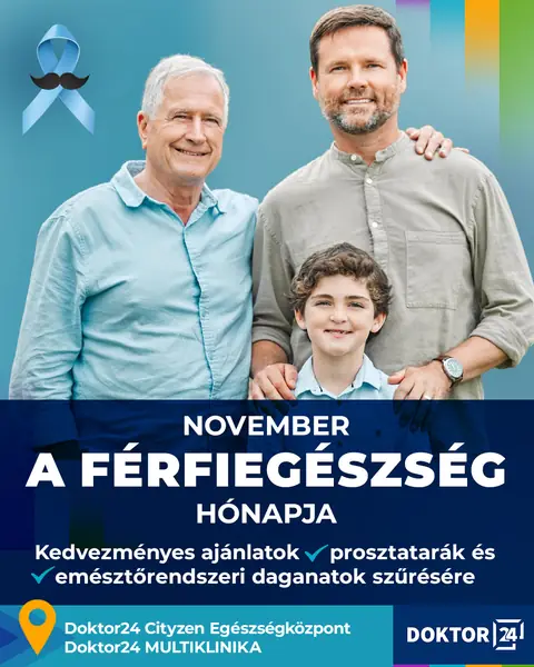 Doktor24: A férfiegészség hónapja