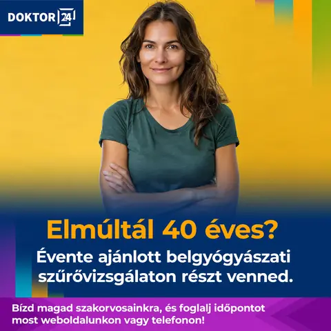 Doktor24: Belgyógyászati szűrővizsgálat
