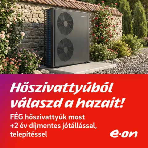 E.ON: FÉG hőszivattyúk