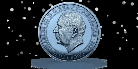 London Mint Office: III. Károly fél korona, csillogó reveal