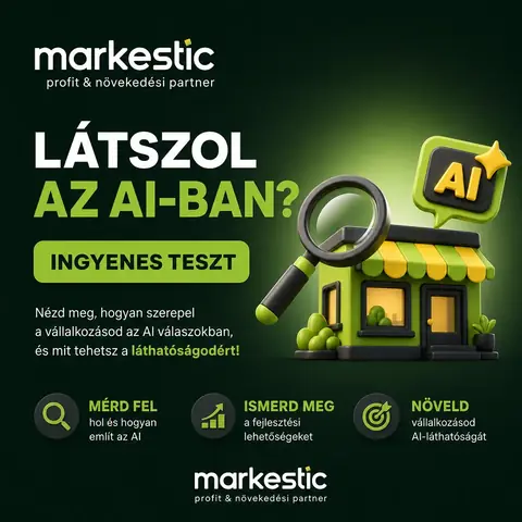 Markestic: „Látszol az AI-ban?” 3D bolt