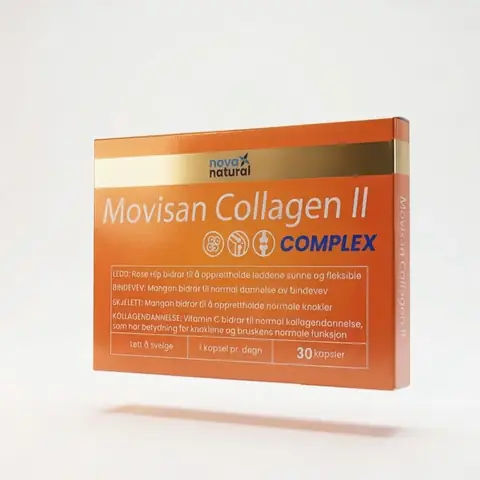 Natural Pharmaceuticals: Movisan Collagen II, hero shot