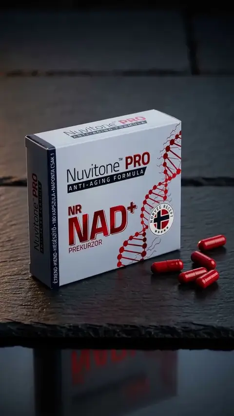 Natural Pharmaceuticals: Nuvitone NAD+ doboz palán